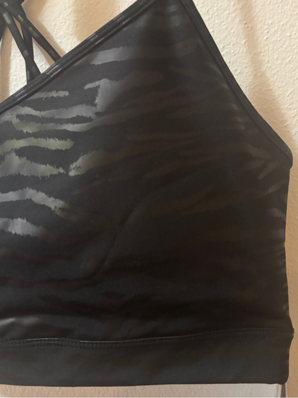 DKNY Sport Strappy Black Sports Bra-NWT - Picture 3 of 13